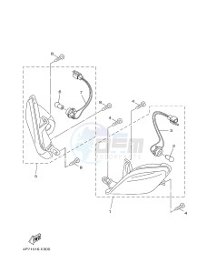 XC125E VITY (4P7A) drawing FLASHER LIGHT