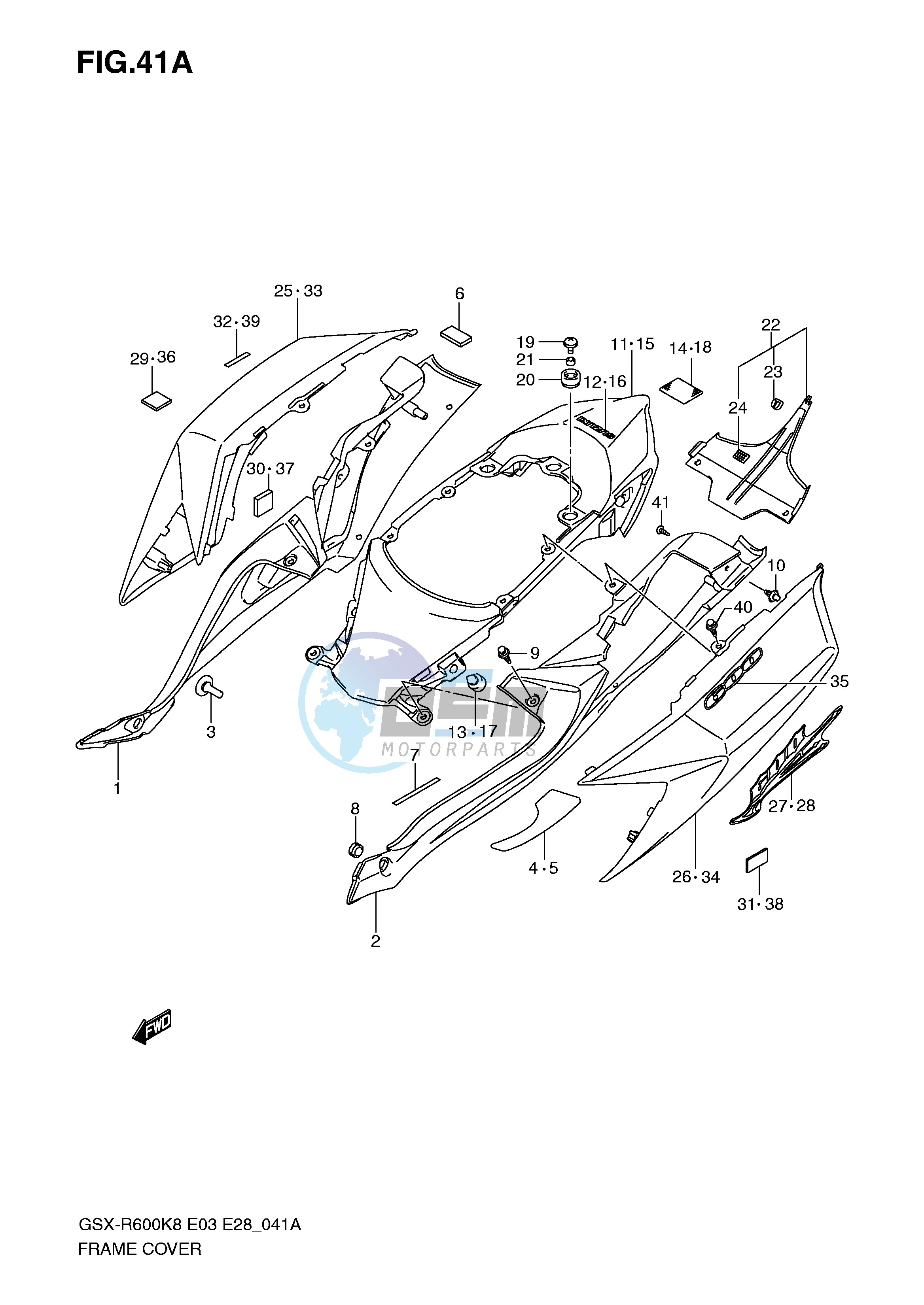 FRAME COVER (MODEL K9)