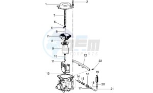 Pegaso 650 Carb drawing Carburettor II