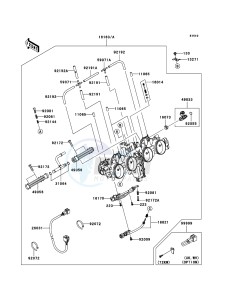 Z1000 ZR1000B8F FR GB XX (EU ME A(FRICA) drawing Throttle