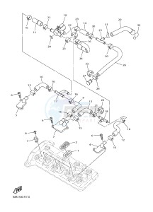 FJR1300A FJR1300-A FJR1300A ABS (B88C) drawing AIR INDUCTION SYSTEM