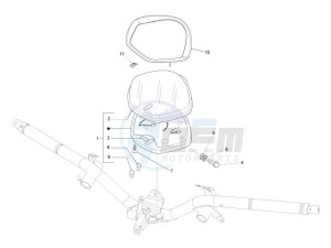 Liberty 200 4t e3 drawing Meter combination - Cruscotto