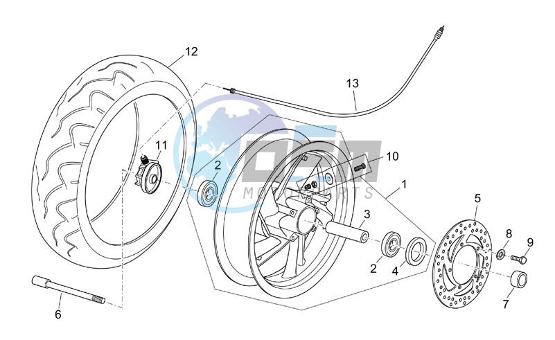 Front wheel