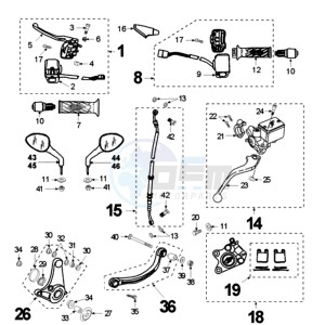 FIGHT XA EU drawing BRAKE SYSTEM *AJP*