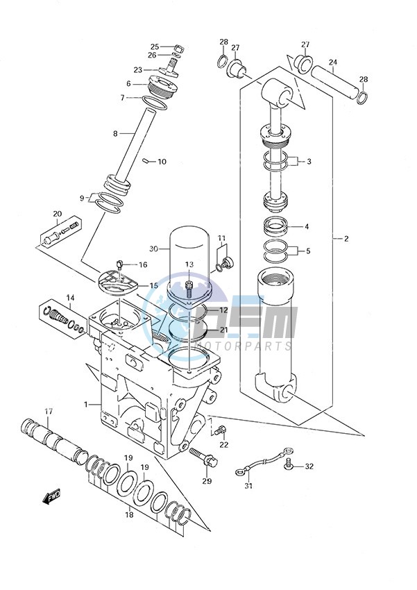 Trim Cylinder