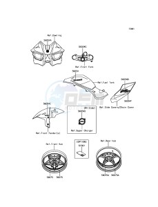 NINJA H2R ZX1000YHF EU drawing Decals