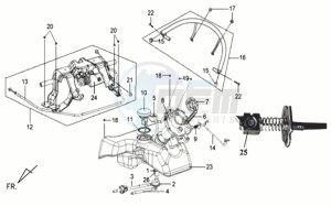 MIO 50 drawing FUEL TANK - FUEL CUT