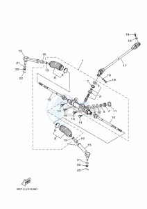 YXZ1000ETS YXZ1000ET (BAS5) drawing STEERING