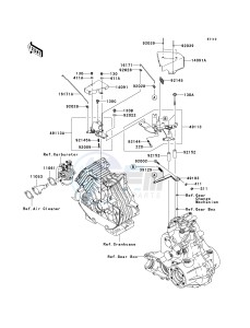 KAF 400 B [MULE 600] (B6F-B9F) B7F drawing CONTROL