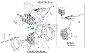 V 11 Cafe Ballabio 1100 drawing Generator - Regulator