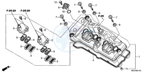 CBR1000RRE Fireblade 2ED drawing CYLINDER HEAD COVER