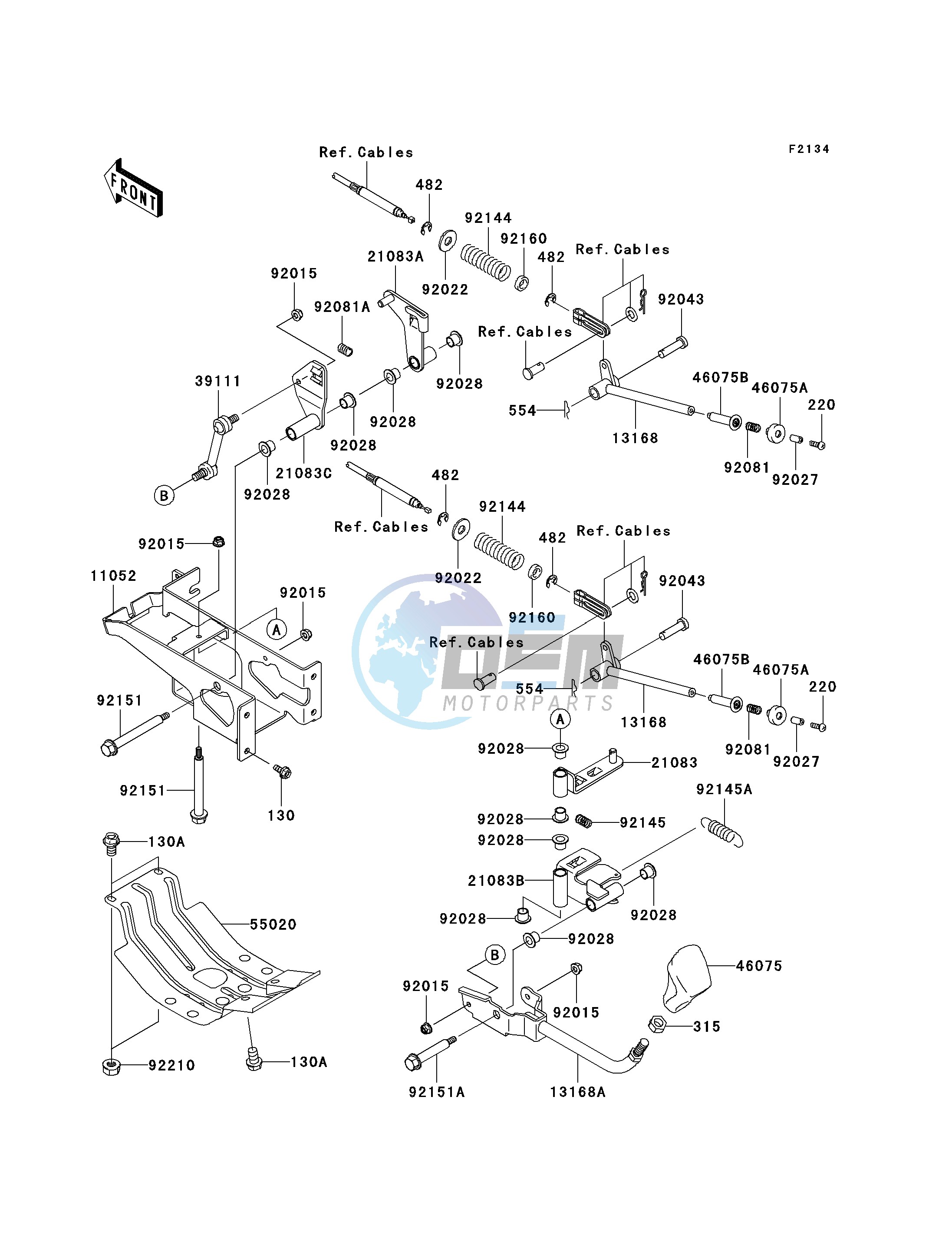 SHIFT LEVER-- S- -