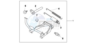 NC700SDD NC700S Dual Cluth ABS 2ED drawing KIT  MAI N STAND