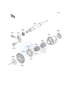 NINJA ZX-10R ABS ZX1000KFFA FR XX (EU ME A(FRICA) drawing Balancer