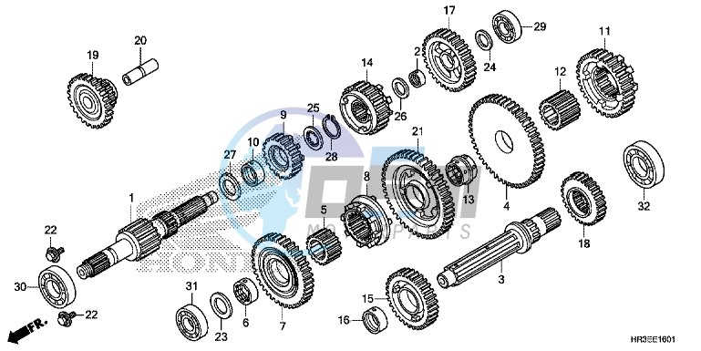 TRANSMISSION (TRX420FE1/FM1/FM2/TE1/TM1)