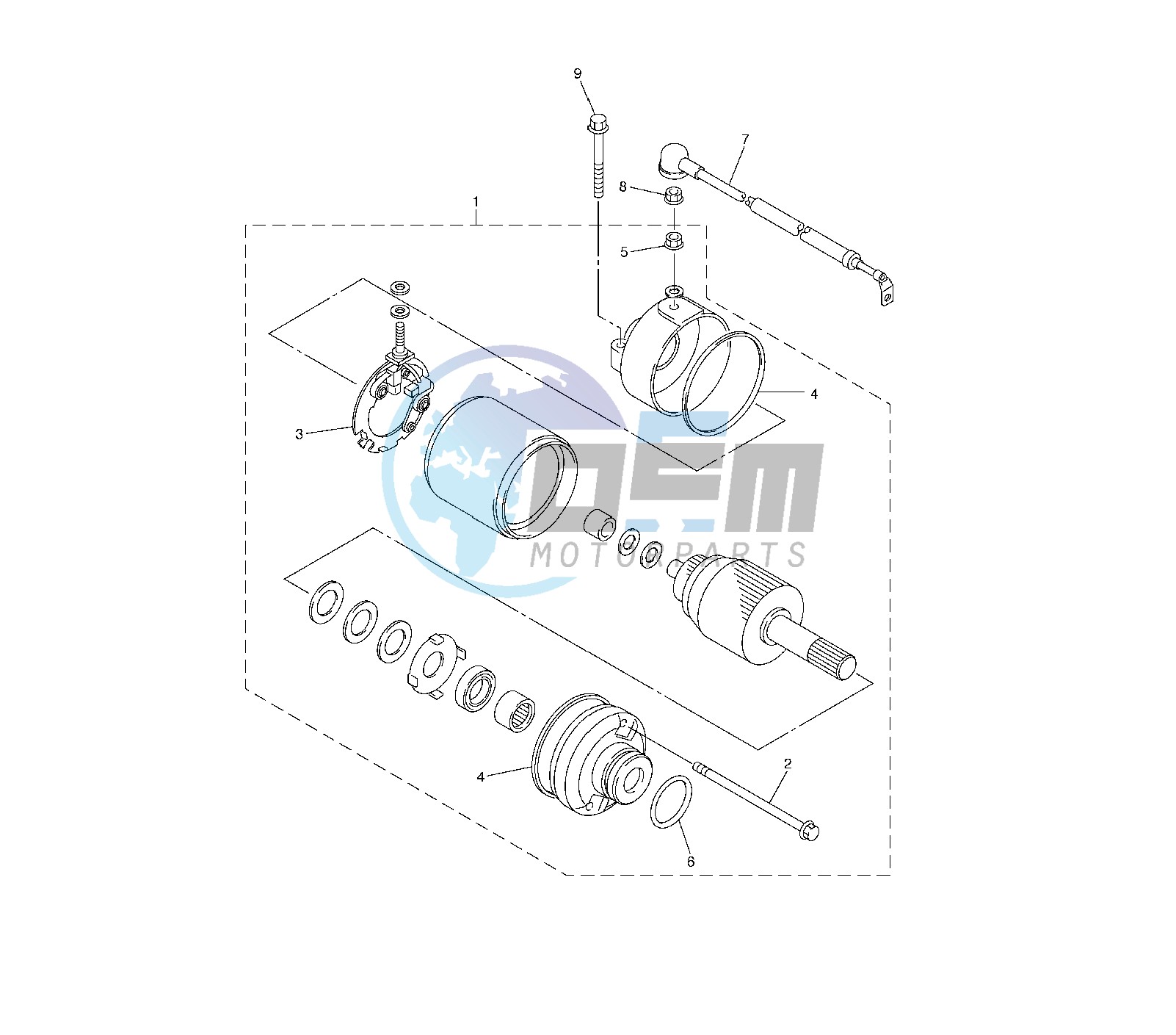 STARTING MOTOR