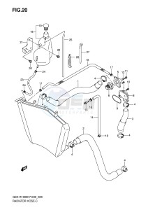 GSX-R1000 (E2) drawing RADIATOR HOSE