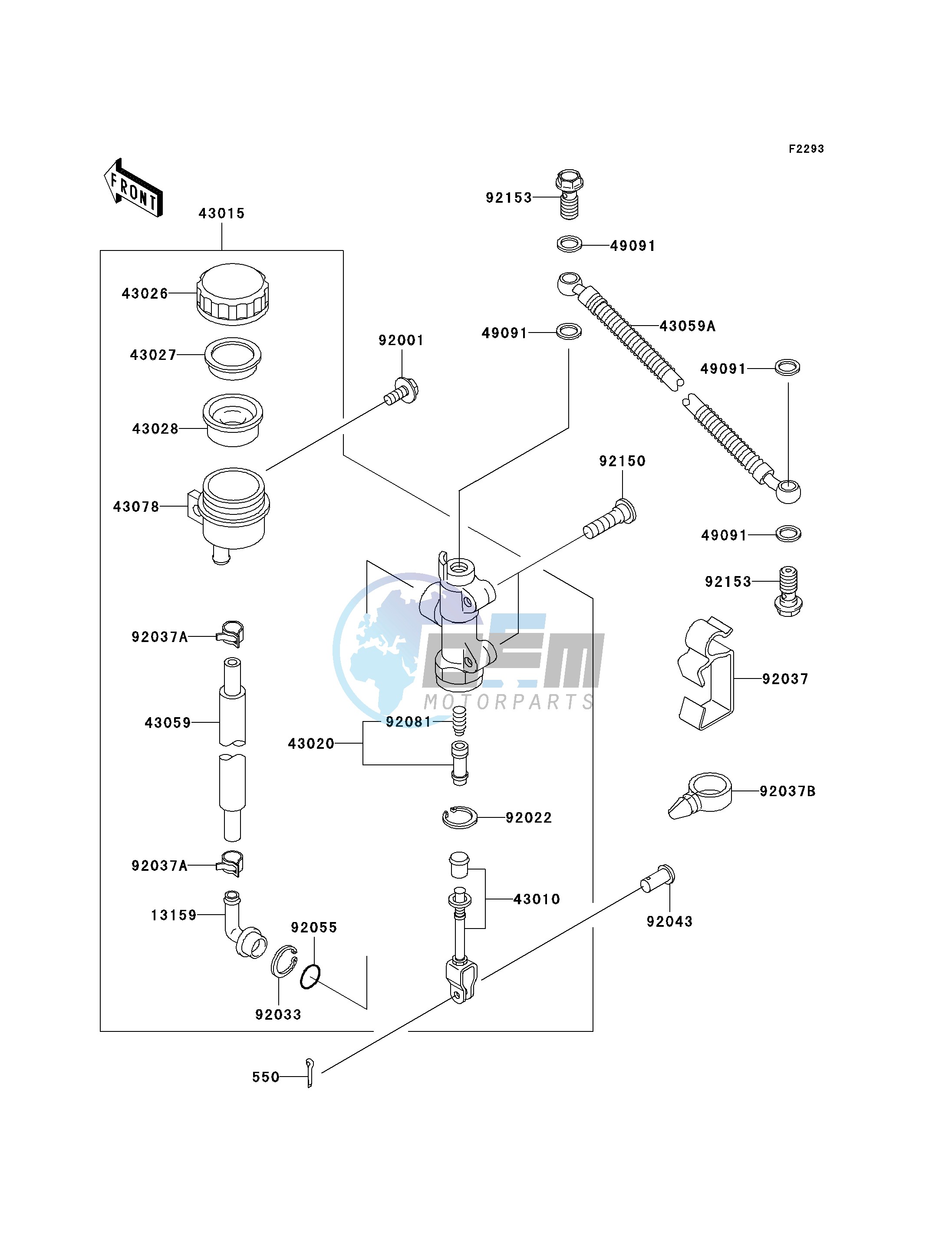 REAR MASTER CYLINDER