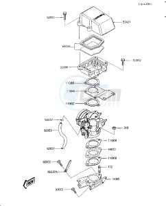 JS 300 A [300 SX] (A1-A5) [300 SX] drawing FLAME ARRESTER-- JS300-A3_A4_A5- -