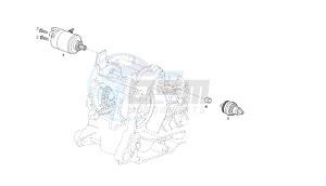 RAMBLA-250 2VER - 125 CC VTRA1B E3 2VER drawing STARTING MOTOR 125