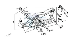 MAXSYM 600 I ABS EXECUTIVE (LX60A3-EU) (E4) (L7-M0) drawing RR. FORK ASSY