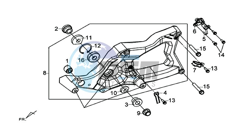 RR. FORK ASSY