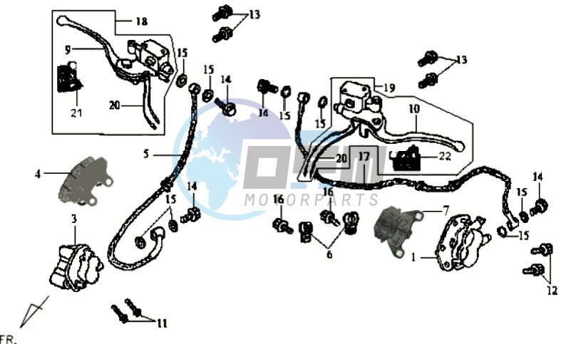 BRAKE CALIPER / BRAKE LEVER