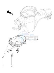 SR 150 4T-3V (EMEA-LATAM) drawing Speedometer