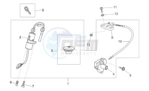 Nevada Classic IE 750 drawing Lock hardware kit