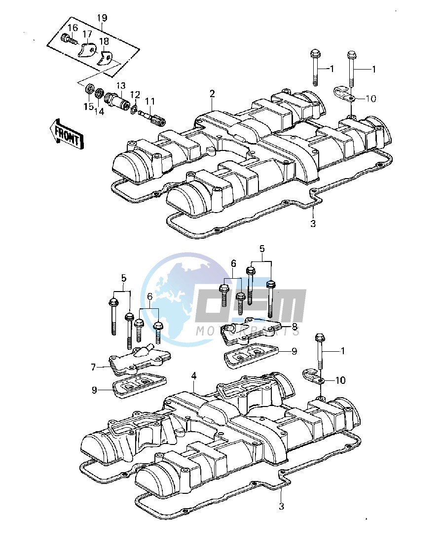 CYLINDER HEAD COVER -- 79-80 A3_A3A_A4- -