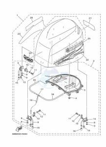 F225CETL drawing FAIRING-UPPER