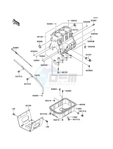 MULE_4010_DIESEL_4X4 KAF950FDF EU drawing Crankcase