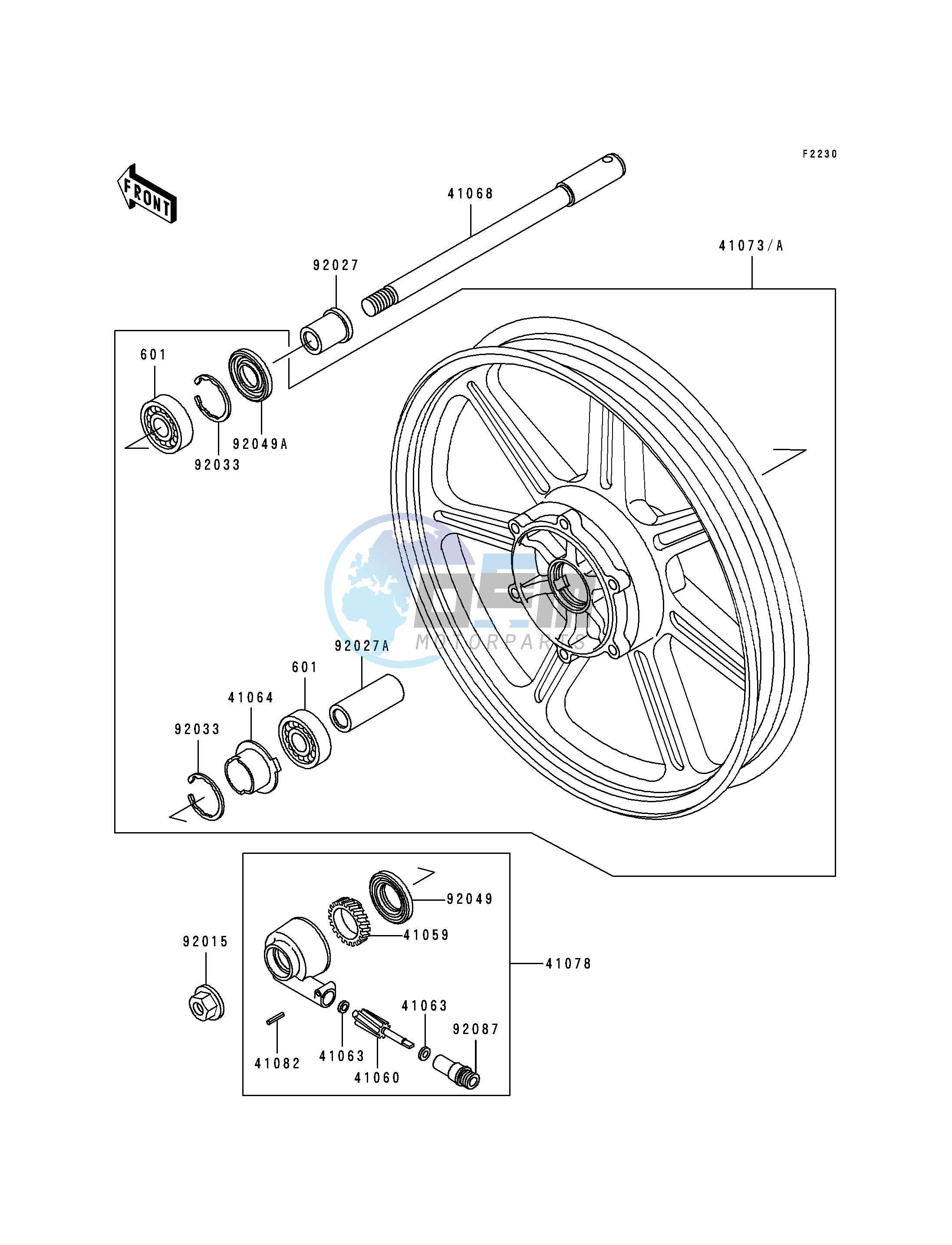 FRONT WHEEL