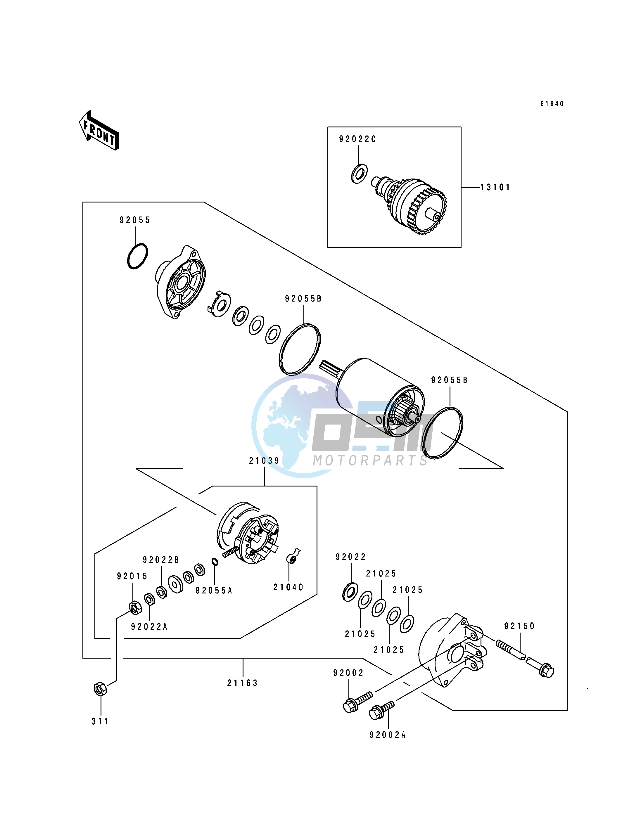 STARTER MOTOR