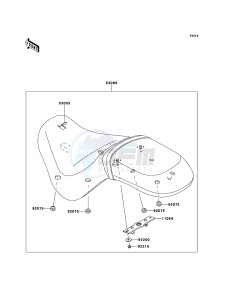 VN900 CLASSIC VN900BEFA GB XX (EU ME A(FRICA) drawing Seat