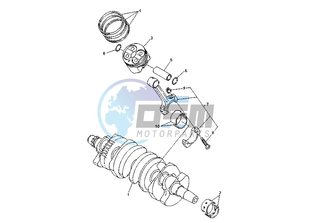 CRANKSHAFT - PISTON