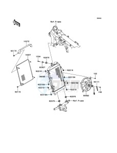 VN1700_CLASSIC_TOURER_ABS VN1700DDF GB XX (EU ME A(FRICA) drawing Radiator