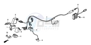 TRX300EX SPORTRAX 300EX drawing WIRE HARNESS