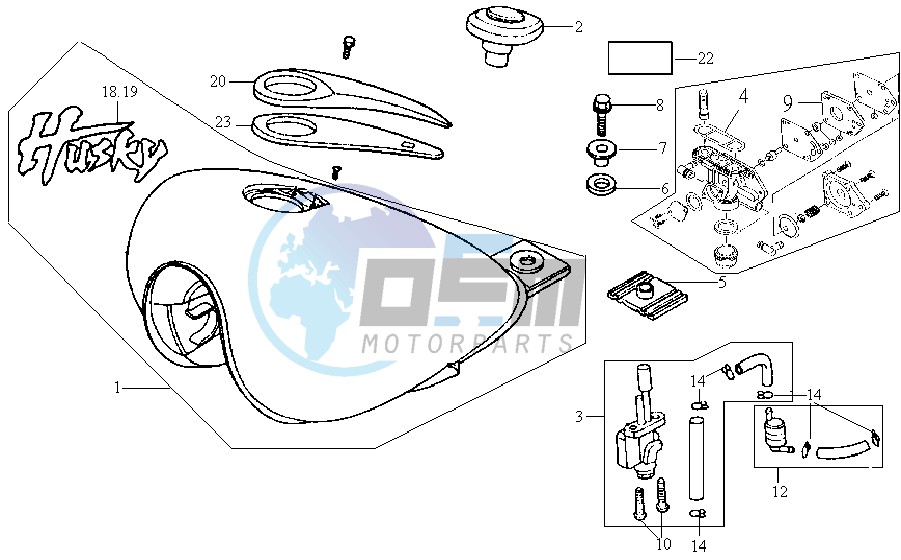 FUEL TANK - FUEL CUT