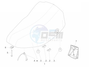 Liberty 125 4t Delivery e3 Single drawing Saddle/seats