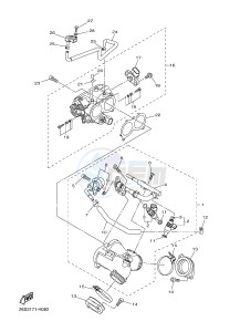 XVS950A (26P6) drawing INTAKE 1