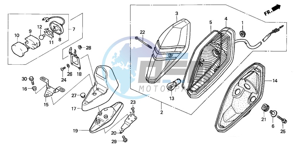 TAILLIGHT (E/ED/EK/F/U)