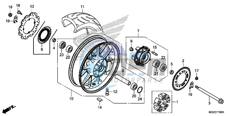 REAR WHEEL