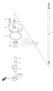 DF 175AP drawing Clutch Rod