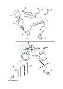 TT-R125 TT-R125LW (19CR) drawing ELECTRICAL 1