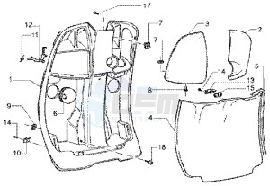 ET4 50 drawing Front glove compartment