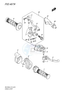 RM-Z250 EU drawing HANDLE LEVER