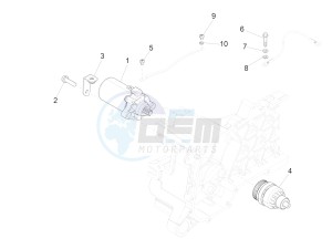 SPRINT 50 4T-3V E4 (EMEA) drawing Stater - Electric starter