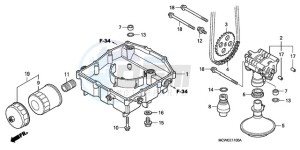 VFR8009 Ireland - (EK / MME TWO) drawing OIL PUMP