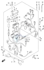 DF 50A drawing Harness High Thrust